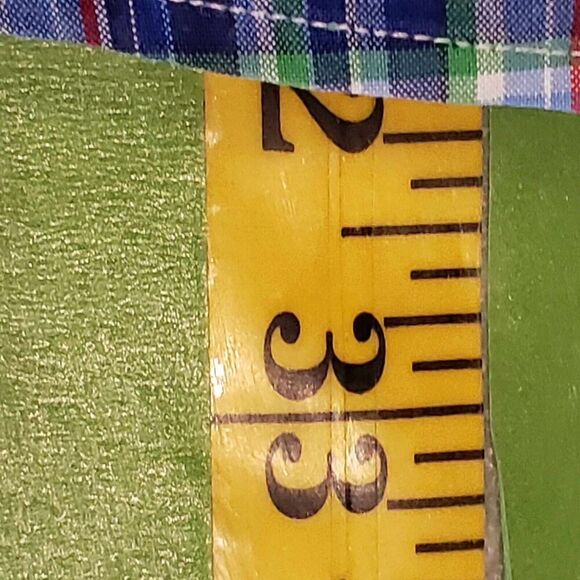 Polo Ralph Lauren Oxford Shirt Mens XL 17 Red Pony Plaid LS Button Down - Picture 10 of 11